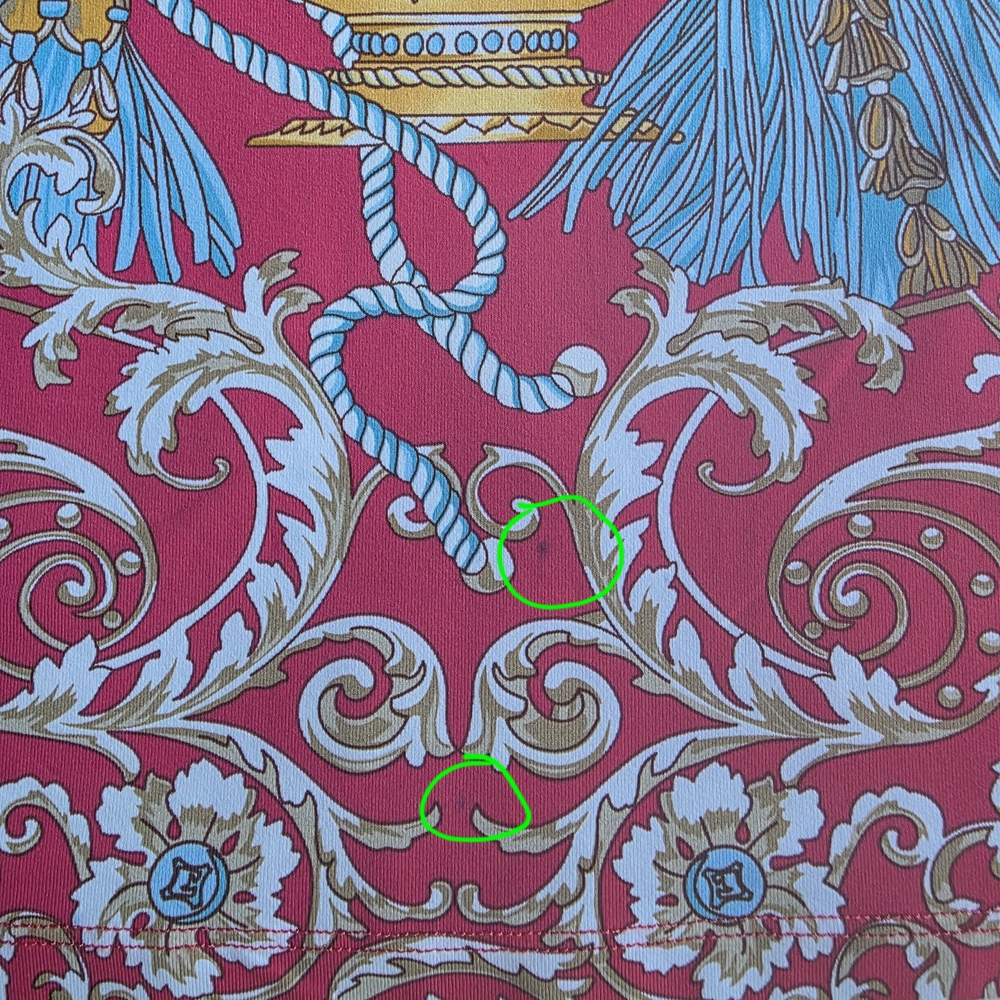 J. McLaughlin Tassel Print Top Three Quarter Sleeve - Picture 7 of 8